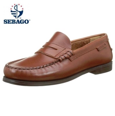 Sebago Plaza ll Ladies Womens Moccasin Leather Designer Loafer Office Shoes  Size UK