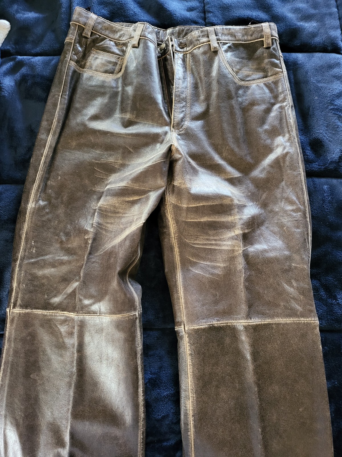 wilsons leather men Vintage brown pants Gem