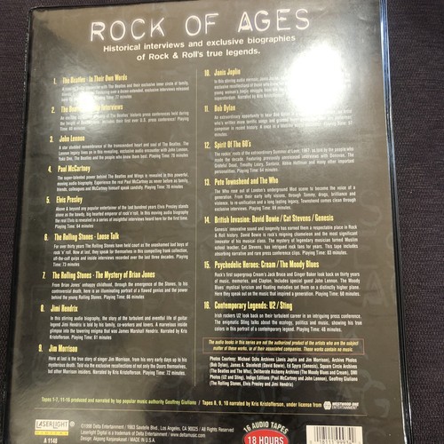 Rock of Ages 16 audio tapes 18 hours audio cassette - Picture 4 of 8