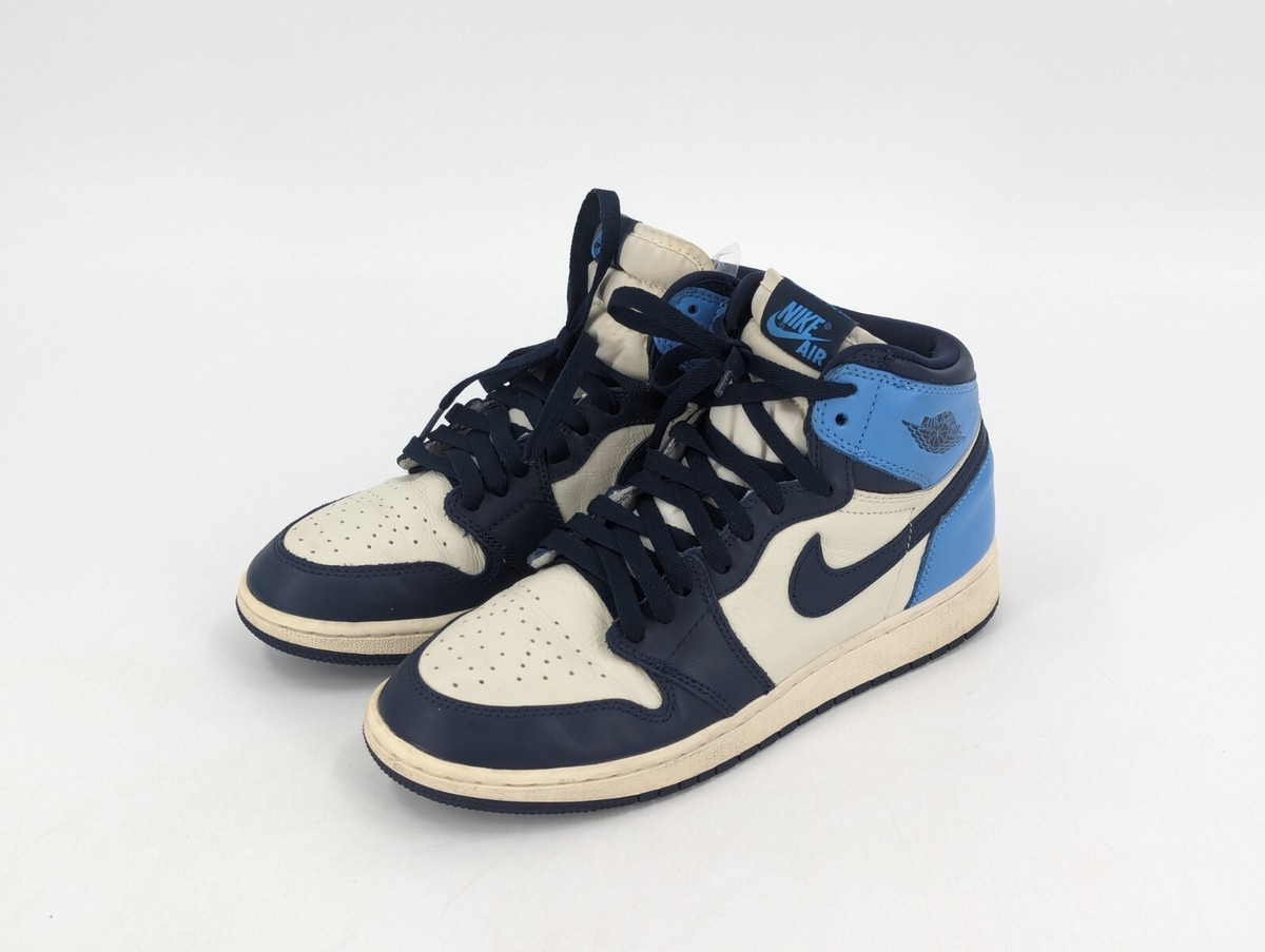 Nike Air Jordan 1 Retro High Obsidian UNC Blue- Size 7Y Teen Nike Air Jordan 1 Retro High Obsidian UNC Blue- Size 7Y Teen