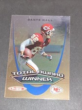 2005 Topps Total Award Winners Kansas City Chiefs Football Card #AW11 Dante Hall