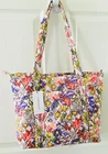 Vera Bradley ~ "Coastal Wildflowers" ~ Small Vera Tote Bag ~ NWT