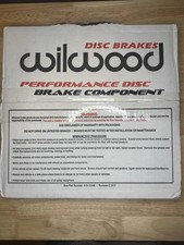 Lot Of 2 Hmmwv Brake Rotor Wilwood 2530-01-567-0893