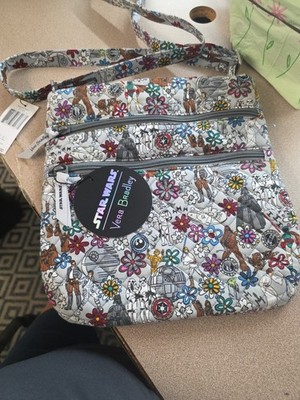 Vera Bradley  Star Wars Triple Zip Hipster Far Away Light Vs Dark Sling Bag NWT