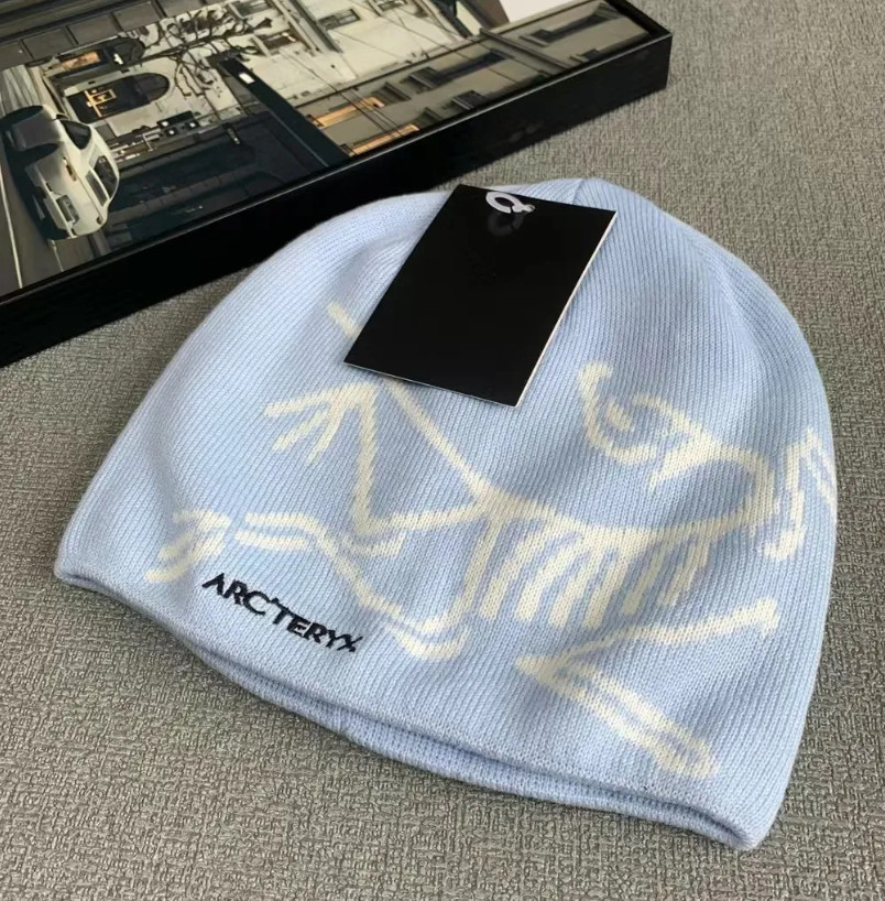 NEW Arc'teryx Bird Head Toque Beanie – Light Blue Orca –Merino Wool Winter