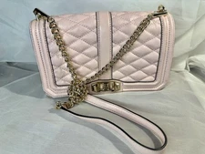 Rebecca Minkoff Love Crossbody Full Size /Baby Pink  New Without Tags