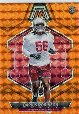 ⭐ 2024 Panini Mosaic Darius Robinson #327 – Orange Mosaic /199