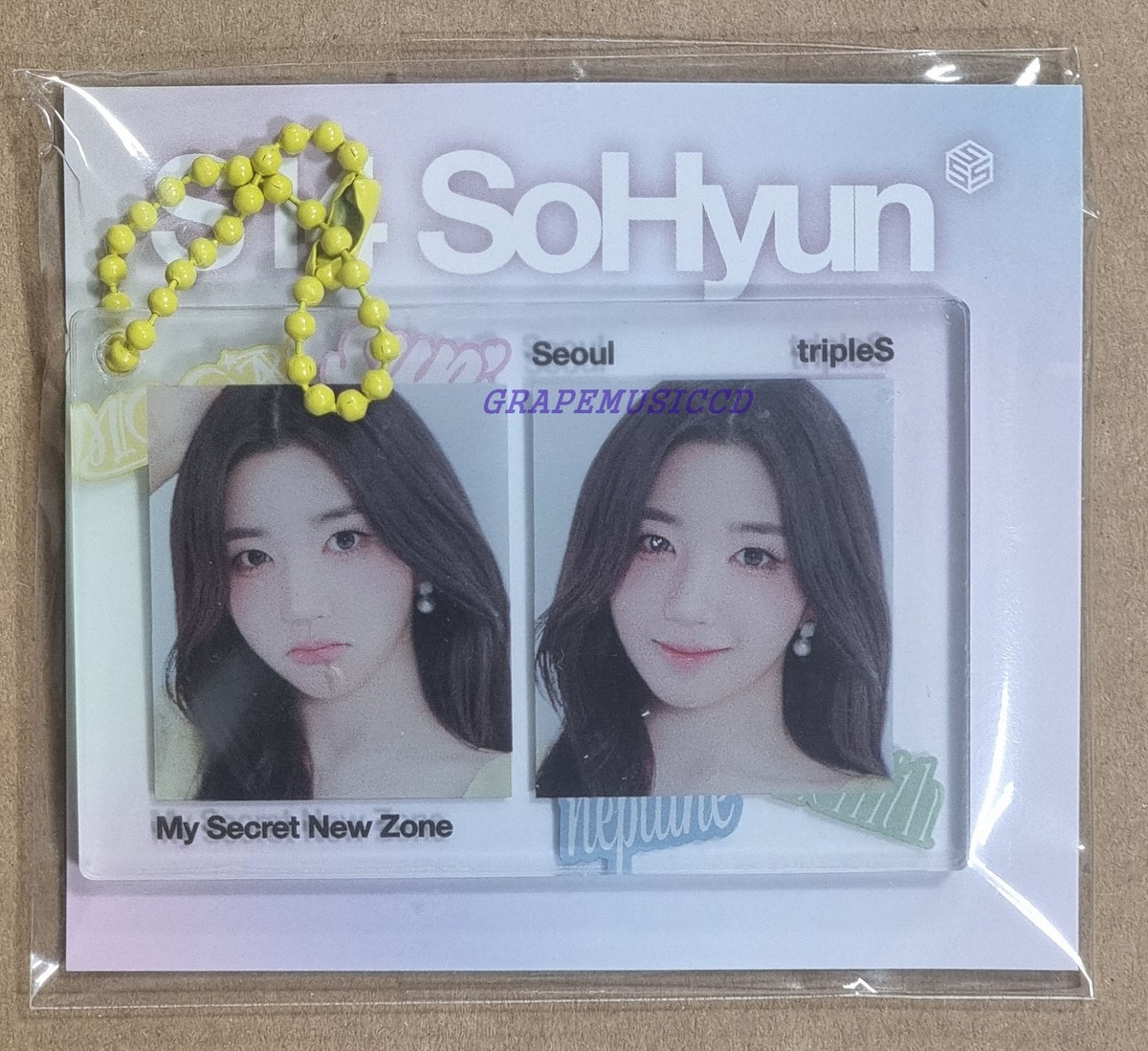 2026 tripleS My Secret New Zone OFFICIAL MD GOODS 2CUT PHOTO
