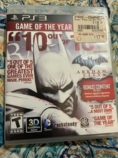 PS3 PlayStation 3 Batman Arkham City Game of the Year Edition CIB