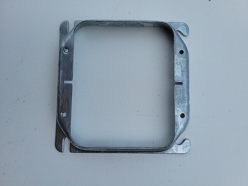 50 di 5/8" x 4" Anello quadrato a due bande P, anello di fango o anello in gesso - Foto 2 di 6