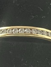 Brilliant Cut Diamond Half Eternity Wedding Ring 0.23ct 18ct Yellow Gold