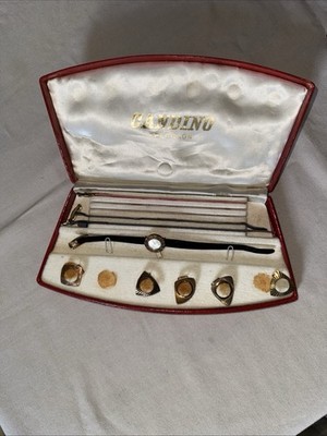Rare Vintage Swiss Candino Interchangeable Watch Set