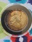 1951 D Franklin Half Dollar Silver 50c Circulated (Very Toned)
