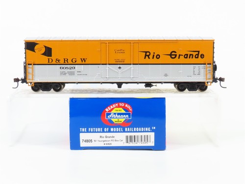 Coche caja puerta enchufable escala HO Athearn 74805 D&RGW Rio Grande 50' #60829 | Zustand: Used