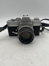 Minolta SRT 101 Film Camera 55mm f/1.7Rokkor PF Lens "UNTESTED"