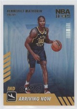 2022-23 Panini NBA Hoops Arriving Now Holo Bennedict Mathurin #6 0nr3