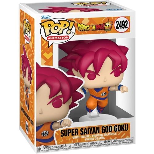 Funko Trasparente Pop Dragon Ball Super Goku (Red) - Immagine 5