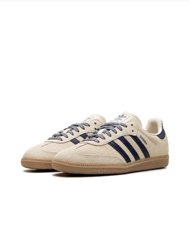 Adidas Samba OG Blue Cloud White Gum Mens JR0882 NEW Sz 12.5 Adidas Men Samba OG Blue Cloud White Gum JR0882 – Solestop.com main image 3