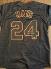 Willie Mays San Francisco Giants Signed Baseball Jersey HOF  Say Hey COA MLB