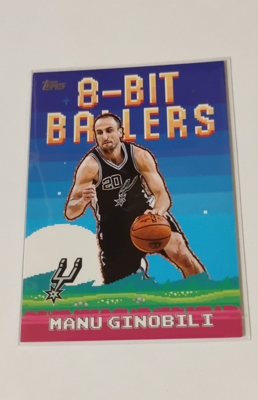 2025-26 Topps - 8-Bit Ballers Manu Ginobili #8B-29