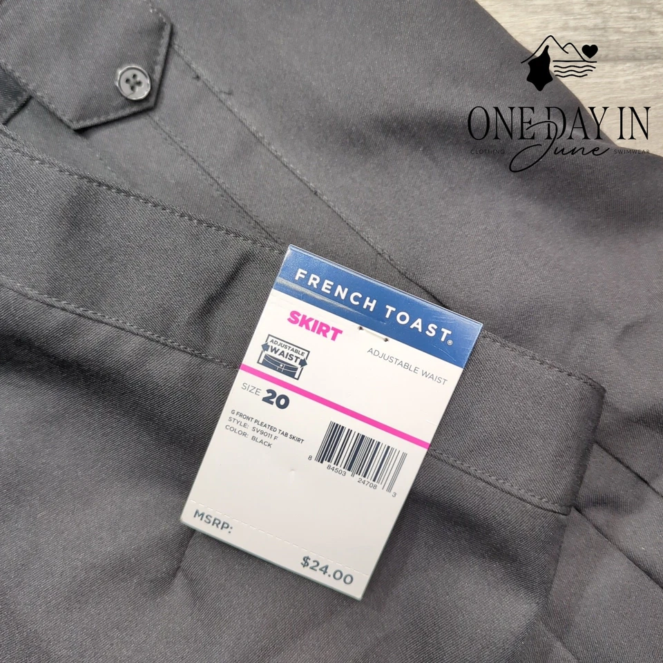 French Toast Pleated Skirt Size 20 - Изображение 2 из 4