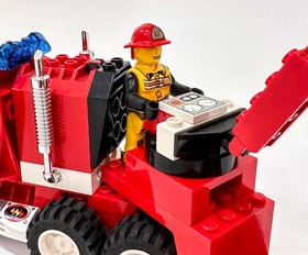 Lego Jack Stone Fire Attack Team 4609  100% Complete with Instructions