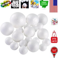Versatile 20-Piece Craft Foam Balls Set - Perfect for Decoration  Arts