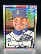 2021 Topps Chrome Platinum Anniversary Bryan Garcia Refractor RC Rookie #104