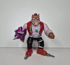 TMNT BEBOP 1992 Vintage Figure + Accessories Teenage Mutant Ninja Turtles