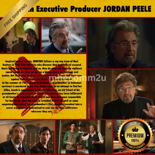 Hunters TV Series Season 1-2 2023 DVD Full HD Audio Eng All Region Free Ship-New Foto 4 de 4