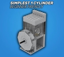 EASY 1 cylinder Vacuum Engine COMPLETE KIT  