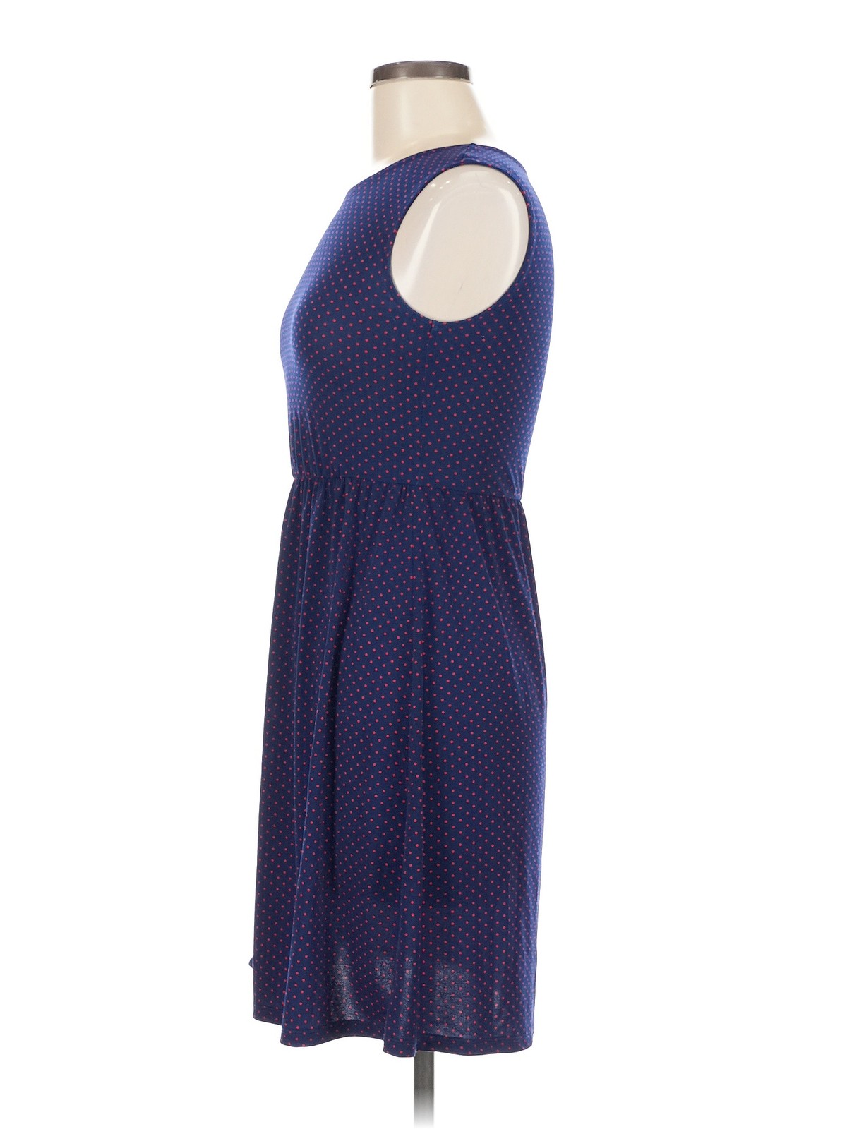 Uniqlo Women Blue Casual Dress XS thumbnail 4