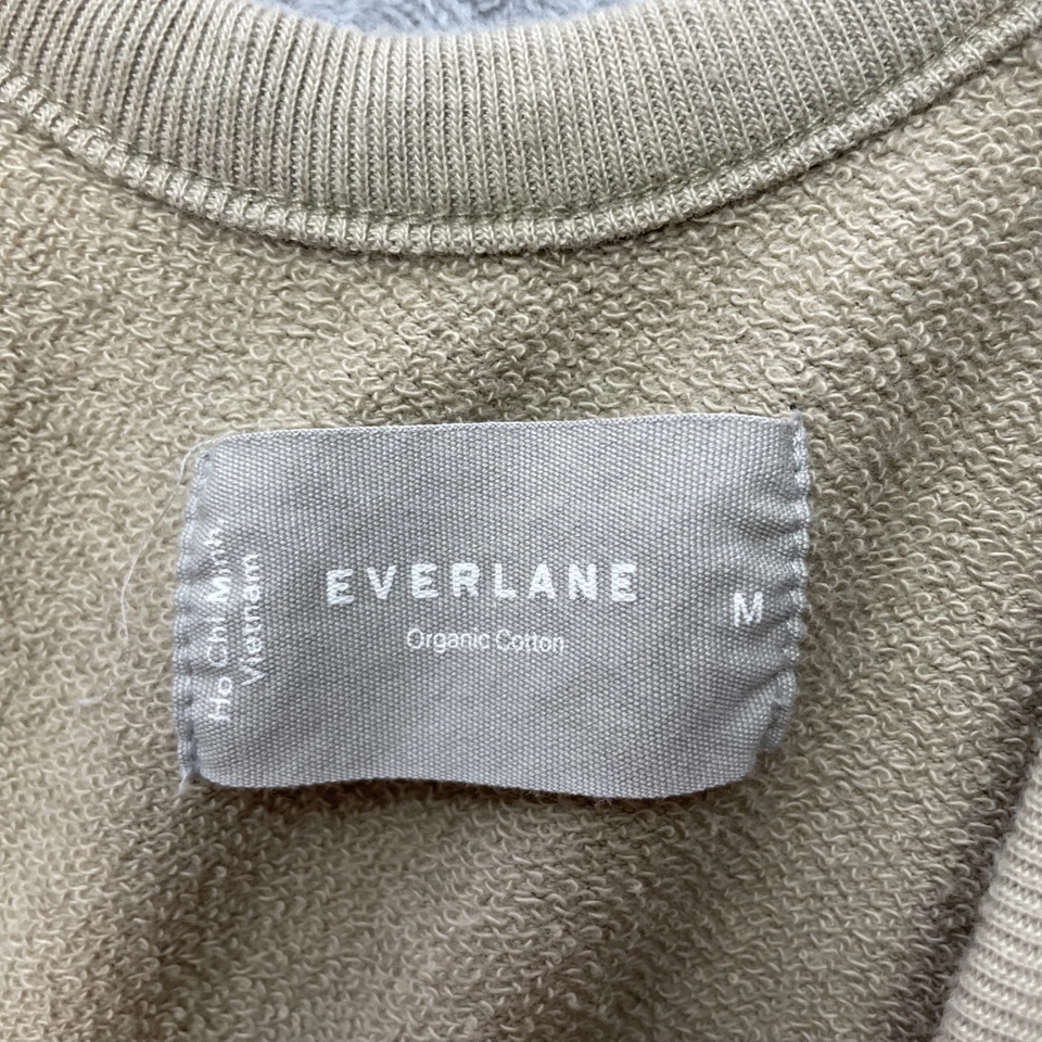 Macacão Everlane The French Terry Feminino M Verde Algodão Orgânico Sem Mangas - Imagem 4 de 4