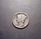 Circulated 1921-P Mercury Dime (semi-key date)