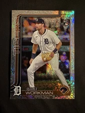2025 Topps Update Gage Workman RC Sand Glitter US118 Detroit Tigers