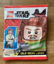 FIGURINE LEGO MINIFIGURE POLYBAG STAR WARS FOIL 912502 LE JEDI QUI-GON JINN