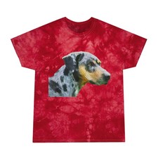Catahoula 'Clancy' Unisex Tie-Dye Tee, Crystal