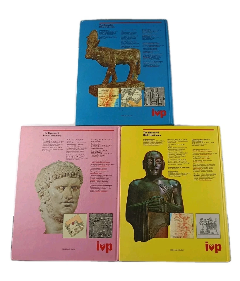 The Illustrated Bible Dictionary Books 1-3 Bundle (Hardcover 1980) Book Set - image 4 of 4