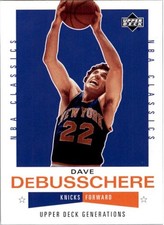 2002-03 Upper Deck Generations #170 Dave DeBusschere - BSK