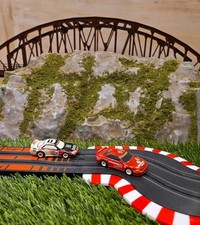 Tomy AFX Turbo Red Calsonic Skyline GT-R Lighted Slot Car SRT Super G Plus