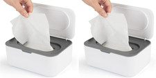Baby Wipes Dispenser, Wipes Case Baby Wipe Holder Keeps Wipes Fresh, Non-Slip, E