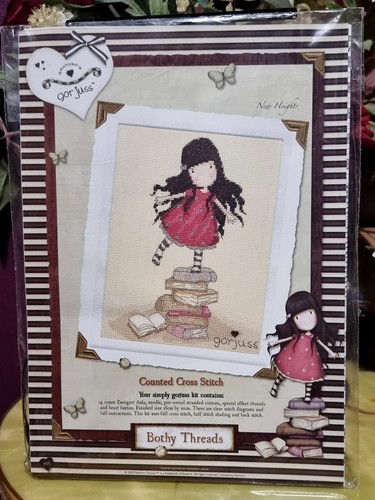 Santoro Gorjuss "New Heights" Counted Cross Stitch Kit Bothy Threads New - Picture 1 of 4