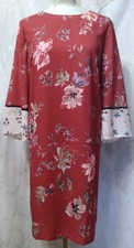 New J. JILL Size Medium Shift Dress Poetry Contrasting Print Floral $119