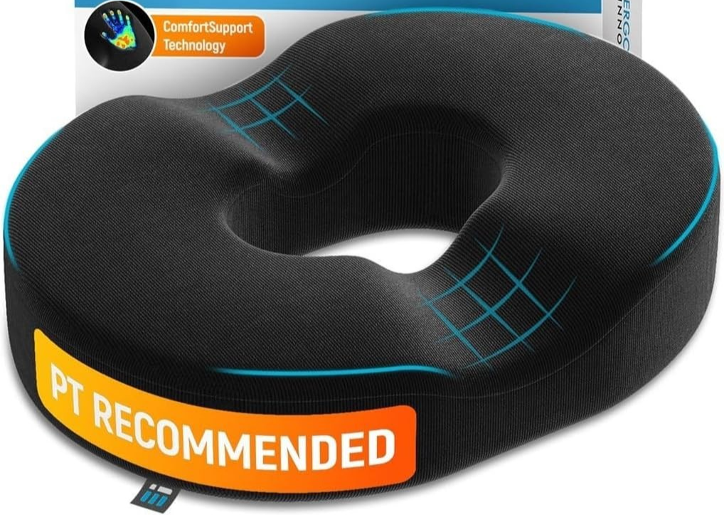 Donut Cushion For Coccyx Pain Tailbone Pain Relief Pressure Sores Memory New