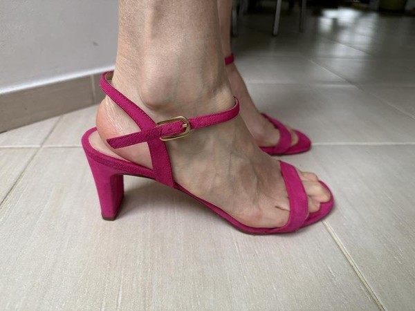 Women Unisa Heels Fuchsia Suede 38