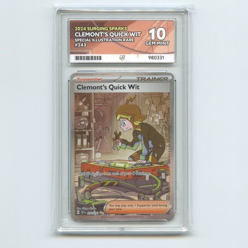 Clemont's Quick Wit graded ACE 10 for sale on eBay