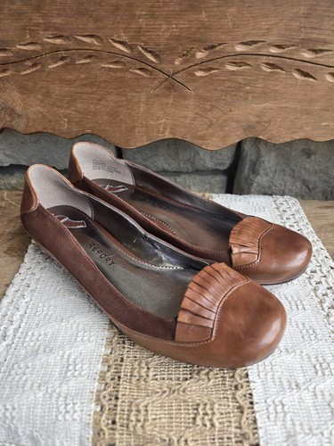 Report Footwear Gallant scarpa donna zeppa tacco misura 7,5 pelle scamosciata marrone - Foto 3 di 15