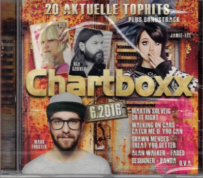 Chart Boxx - 6.2016 - 20 Tophits - CD Sampler Neu & OVP Sealed