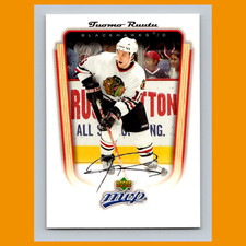 Tuomo Ruutu #86 2005 Upper Deck MVP Chicago Blackhawks Hockey Card NHL NM