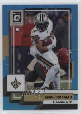 2022 Panini Donruss Optic Aqua Prizm 94/299 Mark Ingram II #141 uk2